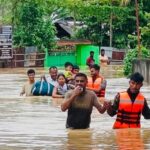 the-death-toll-from-floods-in-assam-state-rises-to-31,-leaving-more-than-56-lakh-people-stranded-in-16-districts.