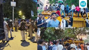 5-delhi-policemen-injured,-internet-cut,-tear-gas-fired:-fresh-chaos-amid-rjd-protest-near-sansad-marg-today