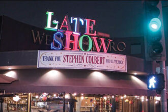 a-sign-for-“the-late-show”-appears-in-west-hollywood
