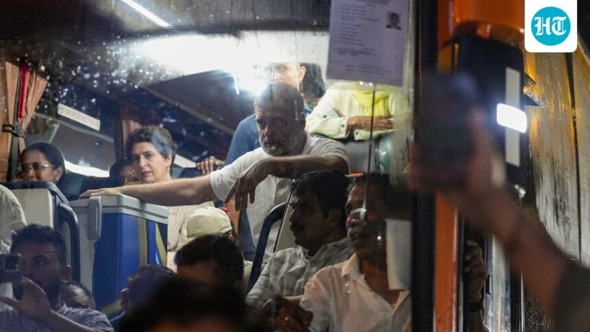 high-drama-in-delhi-as-rahul-gandhi-arrives-at-gandhi-smriti-amid-student-protests-barricades-put-up-and-bus-stopped | GIBN high-drama-in-delhi-as-rahul-gandhi-arrives-at-gandhi-smriti-amid-student-protests:-‘barricades-put-up-and-bus-stopped’