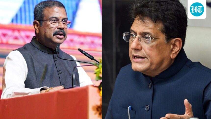 ‘pakistani-propaganda-accounts’:-pib-verifies-authenticity-of-ai-generated-videos-of-dharmendra-pradhan,-piyush-goyal