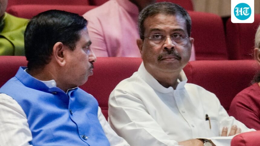 pralhad-joshi-gets-the-post-of-education-ministry-with-dharmendra-pradhan’s-resignation-accepted