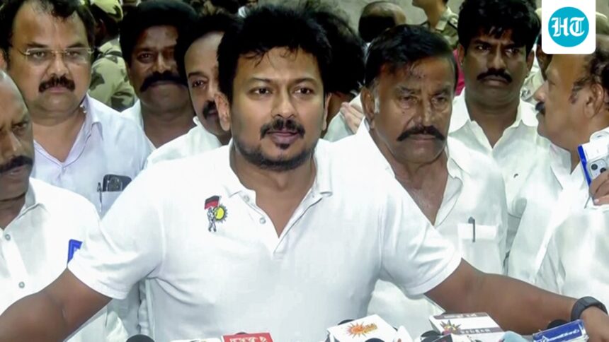 ‘my-words-had-only-one-meaning’:-udhayanidhi-stalin-rejects-trisha-remark-allegations,-calls-vijay’s-tvk-a-‘circus’