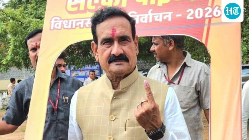 narottam-mishra-skips-bjp-meet-held-to-discuss-datia-assembly-bypoll-defeat