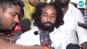 devendra-mahto,-student-leader-on-hunger-strike-in-jharkhand,-drinks-water-on-call-with-wangchuk-|-watch