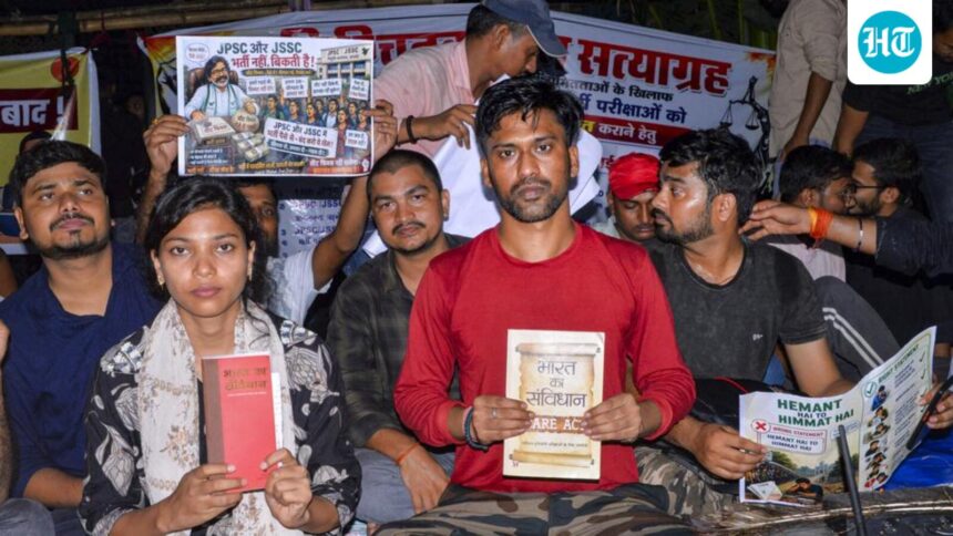 5-more-people-arrested-over-jharkhand-exam-irregularities-as-protests-continue