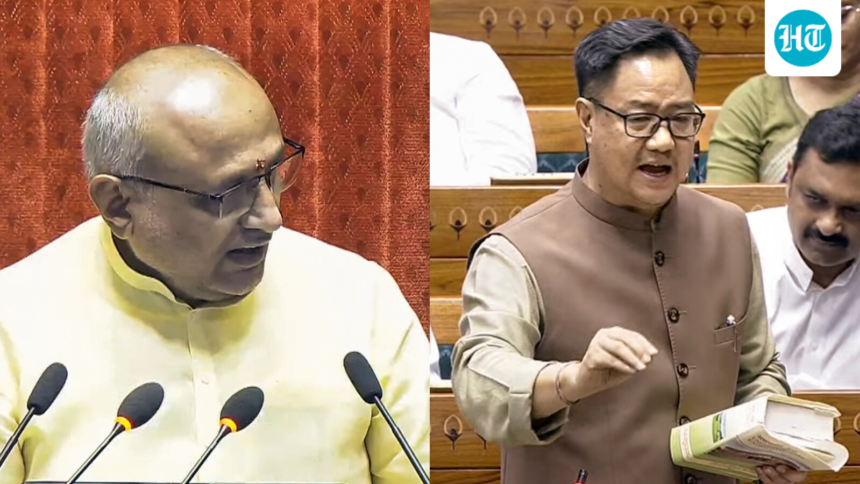 ‘echo-oppn’s-sentiments-to-amit-shah’:-rajya-sabha-chairman-to-rijiju-amid-ruckus-over-student-protest-crackdown
