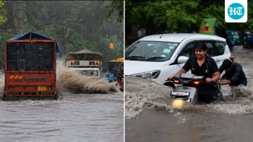 non-stop-rain-brings-delhi-ncr-to-its-knees;-imd-predicts-thunderstorms,-more-showers-in-next-2-hours
