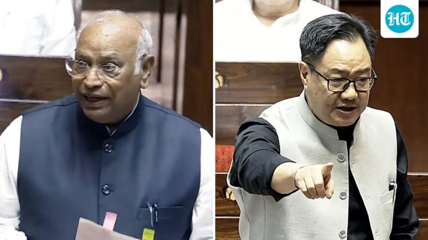 no-direction-from-rajya-sabha-chair-to-amit-shah:-rijiju-amid-opposition-uproar