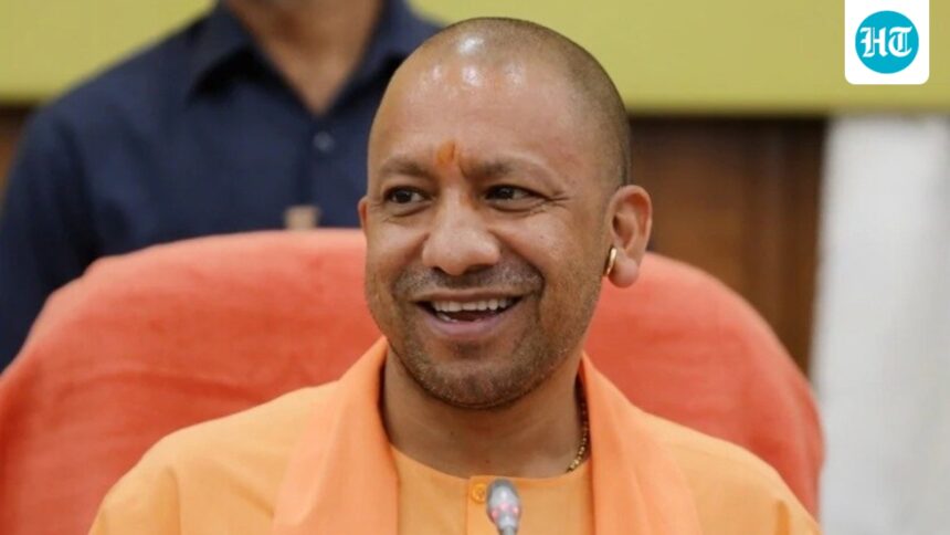 yogi-adityanath-showers-petals-on-kanwariyas-in-meerut-|-watch