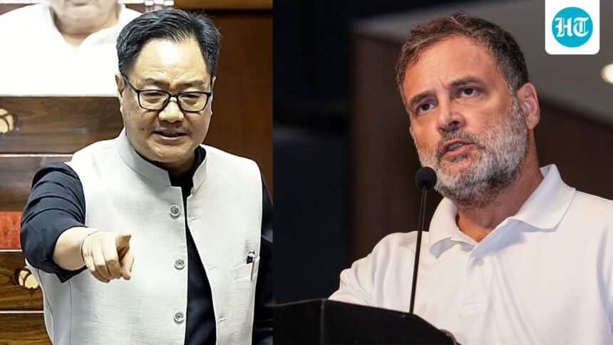 ‘visible-change-of-heart-from-congress’:-rijiju,-rahul-spar-on-x-over-women’s-quota,-delimitation-bills