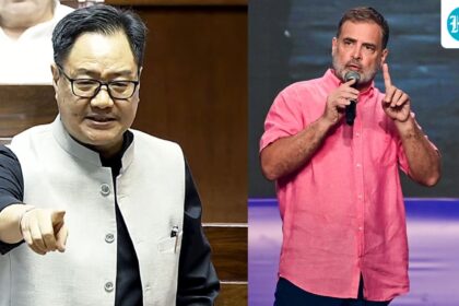 rahul-gandhi-accuses-govt-of-‘unnecessarily-linking’-women’s-quota,-delimitation-bill;-rijiju-hits-back