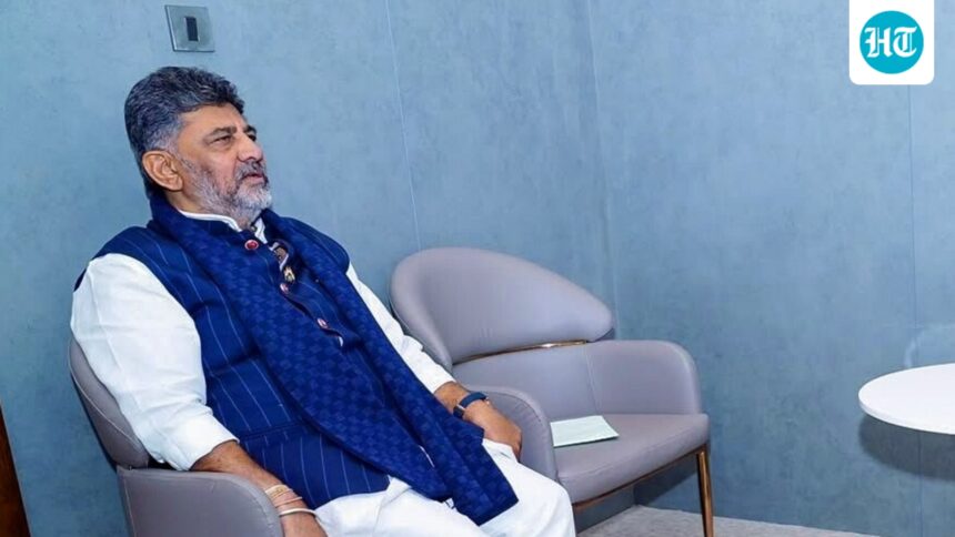 amid-taunts-over-no-woman-in-karnataka-cong-cabinet,-change-may-be-in-offing-as-shivakumar-headed-to-delhi-for-key-meet