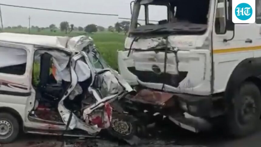 six-killed-as-container-truck-rams-into-car-in-madhya-pradesh’s-dhar