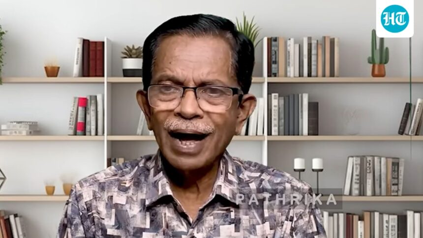 right-wing-commentator-mohandas-taken-into-custody-over-remarks-on-neet-protest