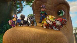 ‘paw-patrol:-the-dino-movie’-review:-busy-new-entry-in-pup-franchise-is-exactly-what-you’d-expect