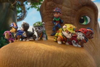 ‘paw-patrol:-the-dino-movie’-review:-busy-new-entry-in-pup-franchise-is-exactly-what-you’d-expect