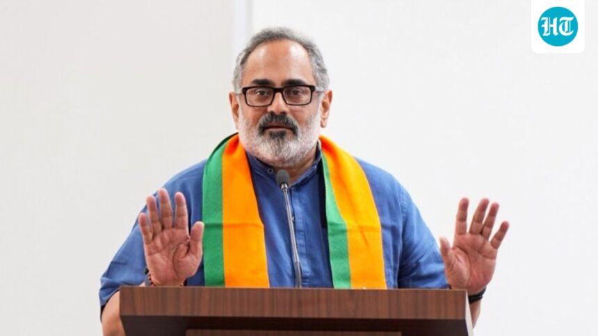 bjp-vs-muslim-league:-‘don’t-provoke-us,’-rajeev-chandrasekhar-warns-iuml-over-savarkar-row