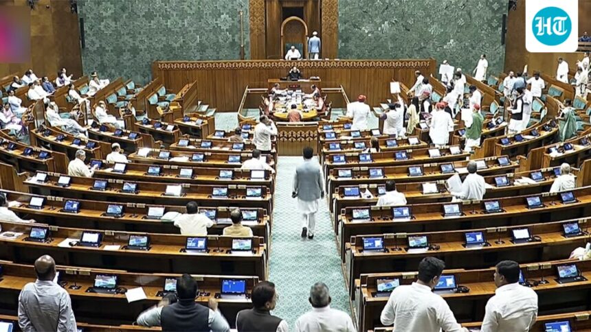parliament-monsoon-session-live:-lok-sabha-adjourned-till-2-pm-amid-oppn-sloganeering