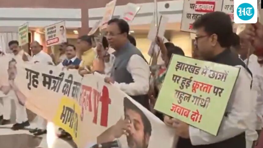 nda-mps-target-rahul-gandhi-over-silence-on-use-of-lathis,-water-canons-on-protesting-students-in-jharkhand