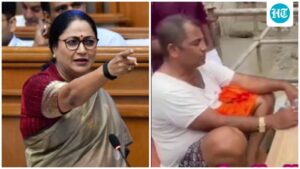 ‘put-some-clothes-on’:-rekha-gupta-slams-aap-mla-over-video-showing-him-in-vest-and-shorts