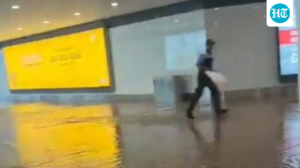 rainwater-accumulates-in-noida-airport,-authorities-say-‘cleared-in-30-minutes’