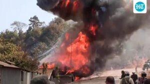 9-houses-set-ablaze-by-unknown-armed-individuals-in-manipur’s-kangpokpi