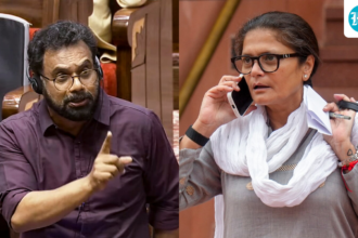 john-brittas-vs-sushmita-dev-‘lungiwala’-row-escalates-as-bjp-mp-moves-privilege-notice-against-cpi(m)-leader