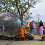 violence-erupts-in-manipur-as-nine-houses,-church-set-ablaze-by-unknown-armed-miscreants-in-kangpokpi-district