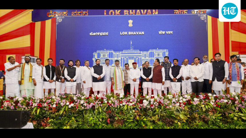rebalancing-act:-karnataka-cm-dk-shivakumar-allots-portfolios-to-19-ministers-ahead-of-assembly-session