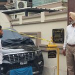 bullet-hits-suv-parked-outside-ex-akal-takht-jathedar-giani-raghbir-singh’s-amritsar-home,-probe-on