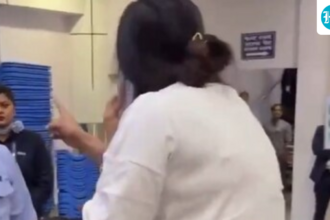 woman-damages-airport-property-worth-₹49,000-after-indigo-flight-cancellation-in-bhubaneswar,-fir-lodged
