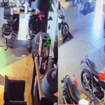 man-dances,-bathes-for-hours-before-stealing-ktm-bike-from-varanasi-showroom;-caught-on-camera