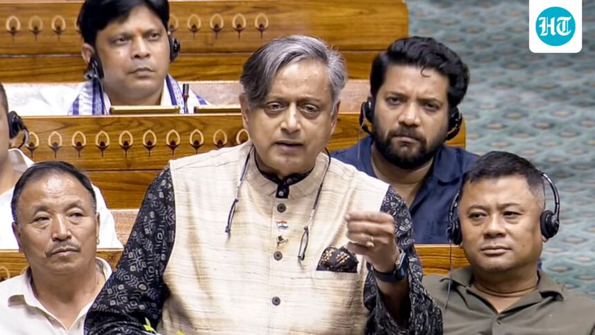 ‘mob-baying-for-her’:-shashi-tharoor-backs-mahua-moitra-after-late-night-eviction-bid