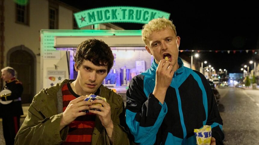 “it-was-a-bumpy-ride!”:-jack-rowan-and-director-kieron-j.-walsh-on-the-many-lives-of-head-bopping,-troubles-set-‘skintown’