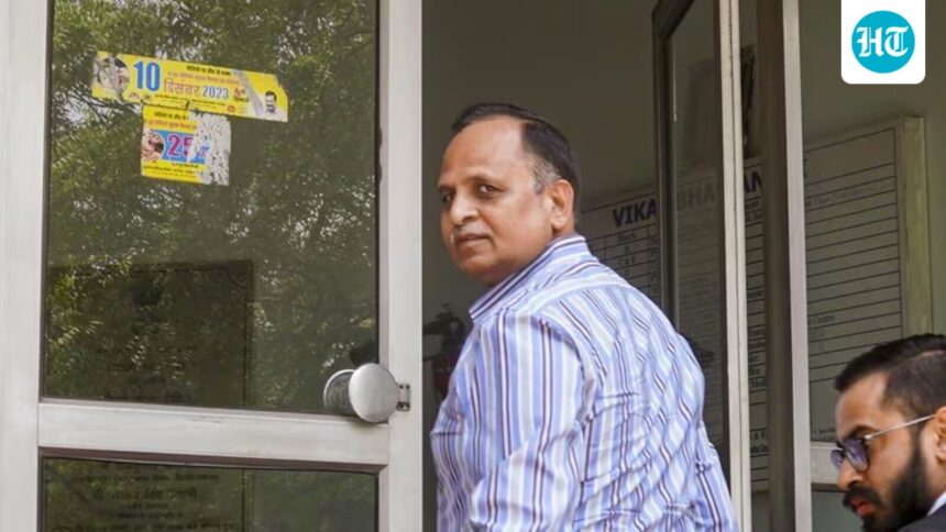 acb-arrests-satyendar-jain-in-djb-case-already-under-ed-money-laundering-probe