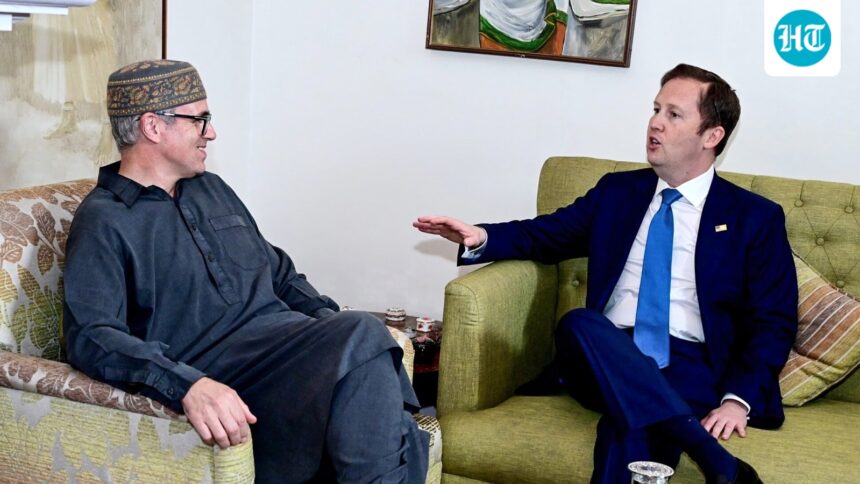 ‘between-pakistan-and-us’:-cm-omar-abdullah-on-pak-summoning-us-diplomat-over-sergio-gor’s-j&k-remark