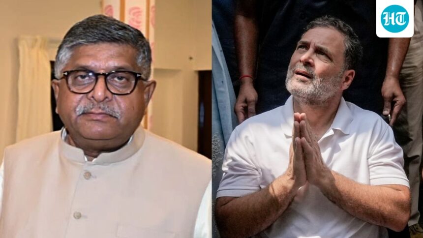 ‘diverting-attention-from-vande-mataram-row’:-bjp-attacks-rahul-gandhi-over-dharna-outside-police-station