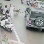 wanted-accused-fleeing-stf-allegedly-runs-over-pedestrian-with-thar-in-punjab’s-ludhiana
