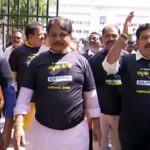 bjp-leaders-detained-during-march-to-vidhan-soudha-seeking-minister-b-nagendra’s-removal