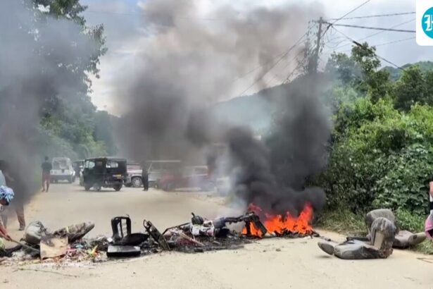 crpf-man-injured-as-fresh-gunfight,-arson-hit-manipur