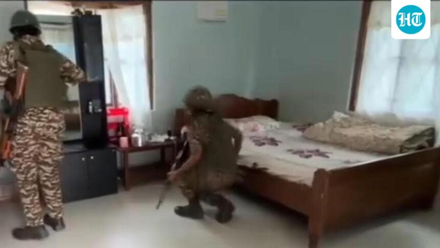 house-searches-conducted-in-manipur’s-taphou-after-gunfight-injures-1-crpf-man