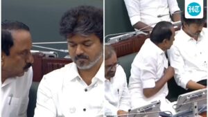 vijay-leaves-cm-seat,-sits-with-ministers-in-rare-gesture-in-tamil-nadu-assembly