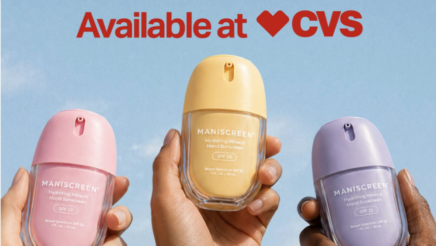 maniscreen-lands-at-cvs,-bringing-daily-hand-spf-to-beauty-aisles-nationwide