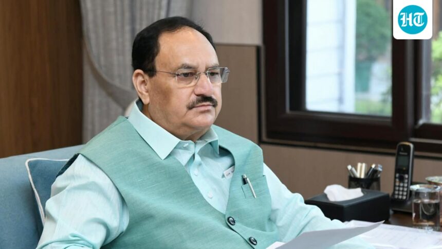 union-minister-jp-nadda-meets-protesters-to-discuss-income-based-reservation-demands