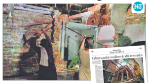 after-ht-report,-delhi-civic-body-begins-removing-illegal-structures-at-encroached-zamrudpur-monuments