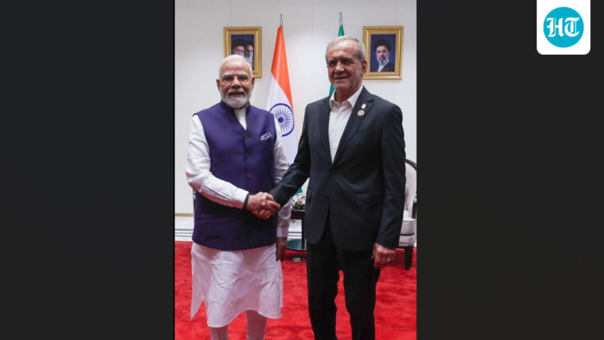 pm-modi-meets-iran’s-pezeshkian-at-sco;-discusses-west-asia-war,-trade-expansion