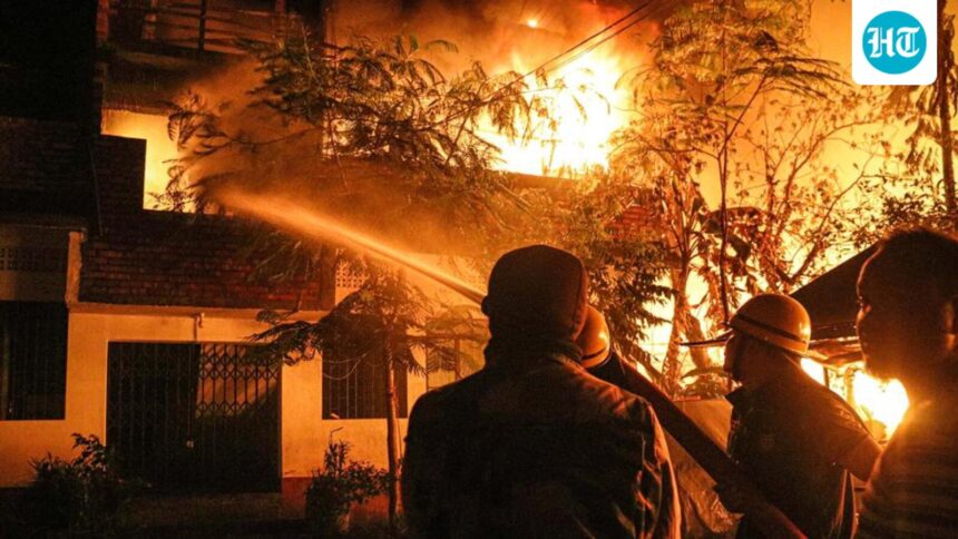 manipur-violence:-electric-lineman-shot-dead,-24-houses-set-ablaze