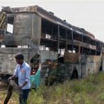 greater-noida-bus-that-caught-fire-had-9-challans-in-delhi-for-overspeeding,-improper-parking
