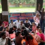 hindu-college-staff-body-protest-intensifies-after-show-cause-notices-to-3-professors
